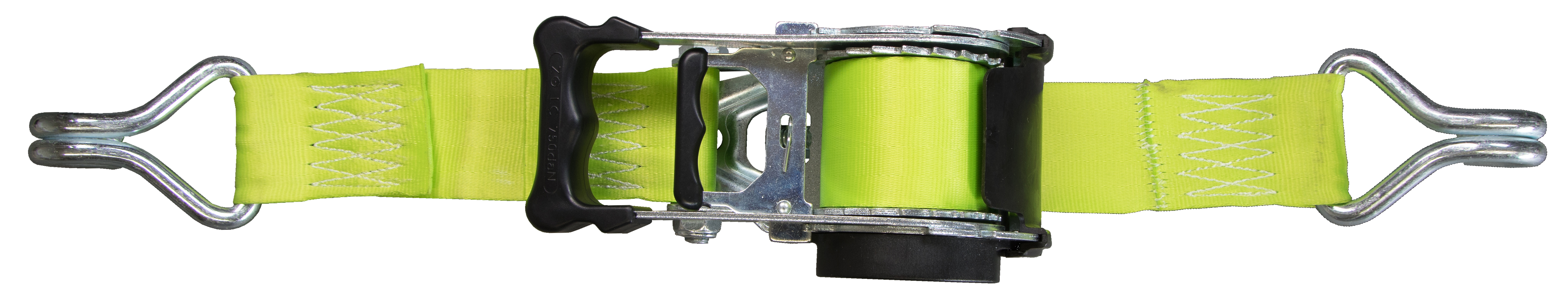 Spanngurt ZurrMatic mit Aufrollmechanik, 50 mm  Bandbreite, mit Spitzhaken